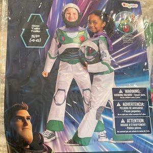 Disney Pixar Buzz Lightyear costume, includes suit, helmet & inflatable wings